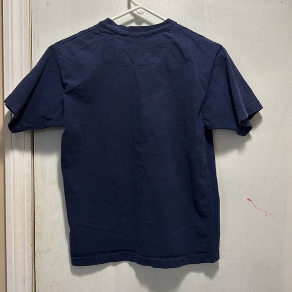 Tks boys button tshirt medium 10-12 blue and red - Picture 5 of 8